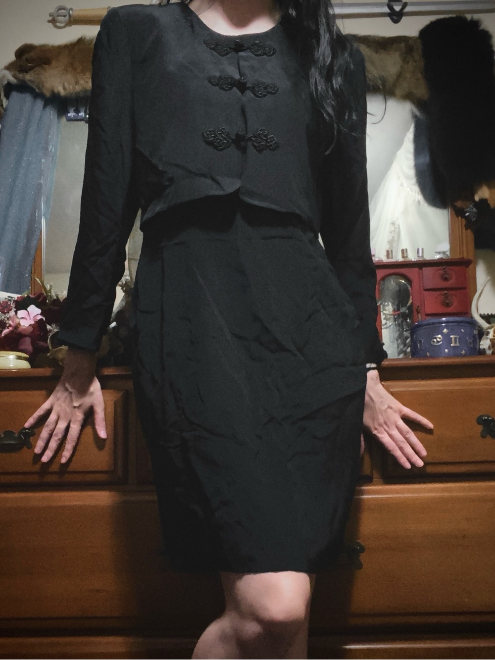 Vintage Patrick 100% Silk dress